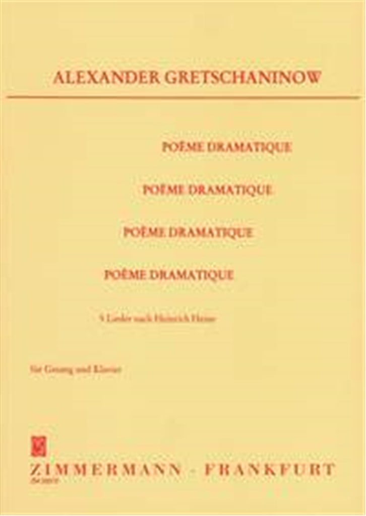 Poème Dramatique